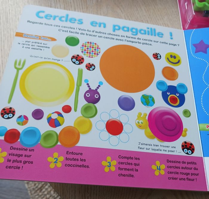 Livre éducatif effaçable formes - photo numéro 3