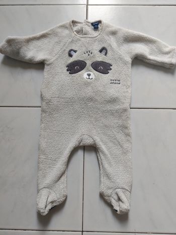Pyjama chaud Vert baudet 3 mois