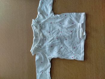 T-shirt 1 mois 52/55 cm