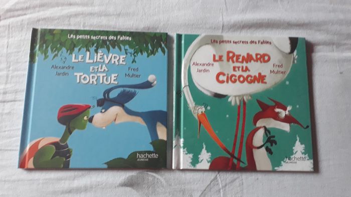 Livres enfants - Les petits secrets des fables