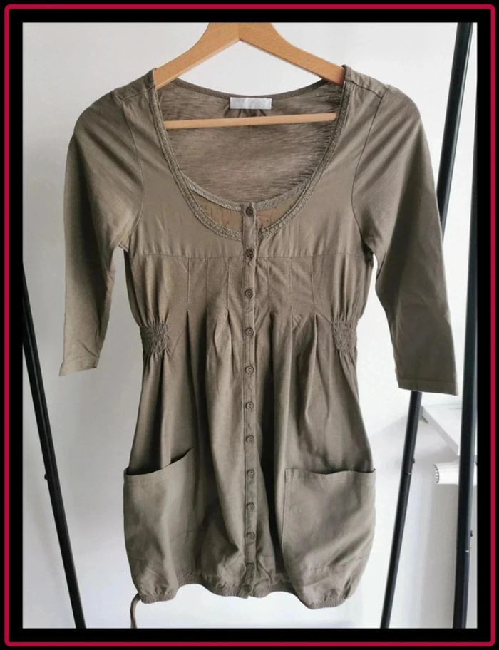 Tee shirt kaki