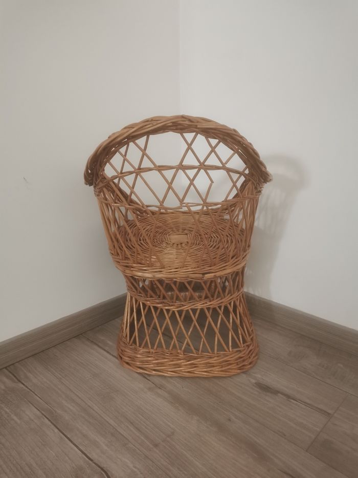 Fauteuil rotin enfant - photo numéro 4