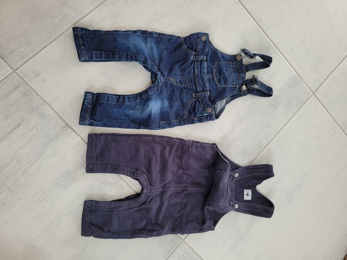 Lot 13 pantalonset 3 salopettes 6 mois - photo numéro 4