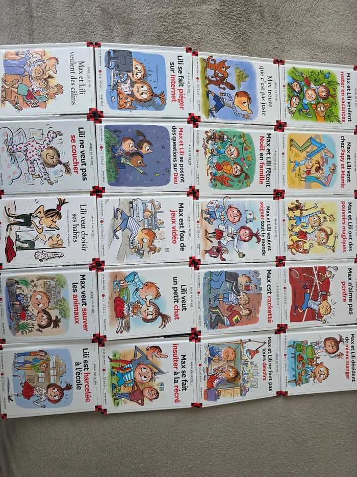 Lots de 30 livres max et lili - photo numéro 6
