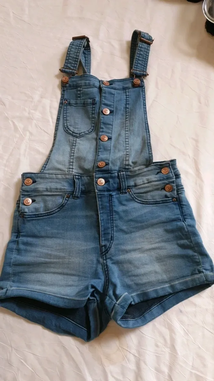Salopette Combishort en jeans neuve