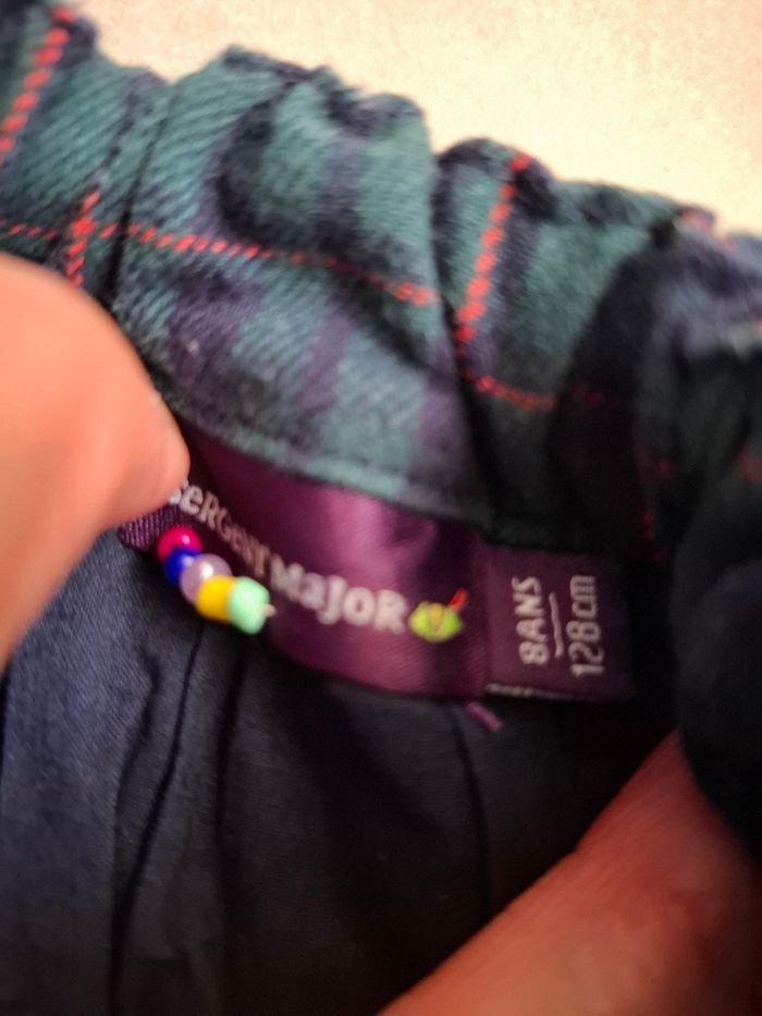 Jupe sergent major 8 ans - photo numéro 3