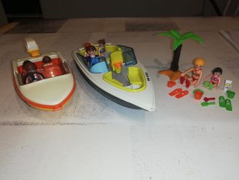 Lot bateaux playmobil
