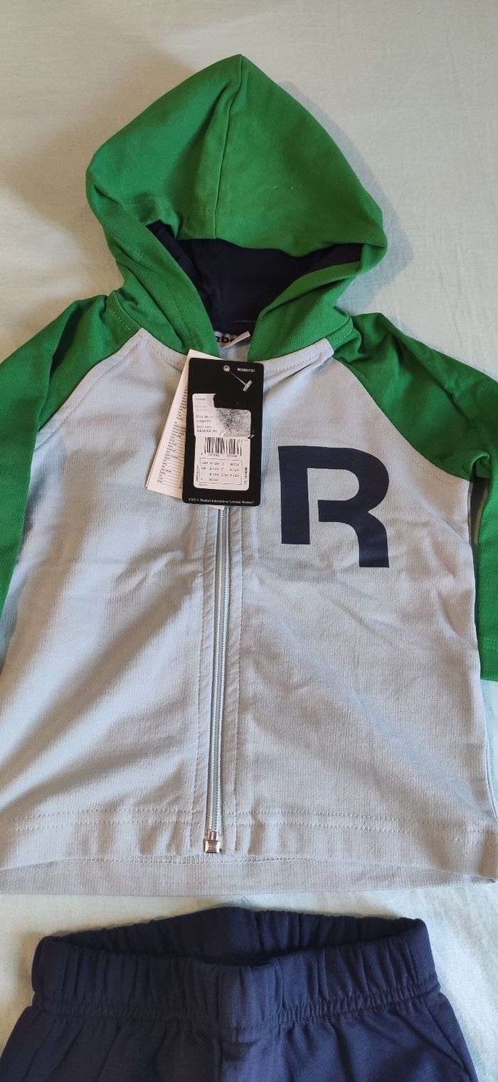 Ensemble jogging bébé garçon 9-12 mois Reebok - photo numéro 3