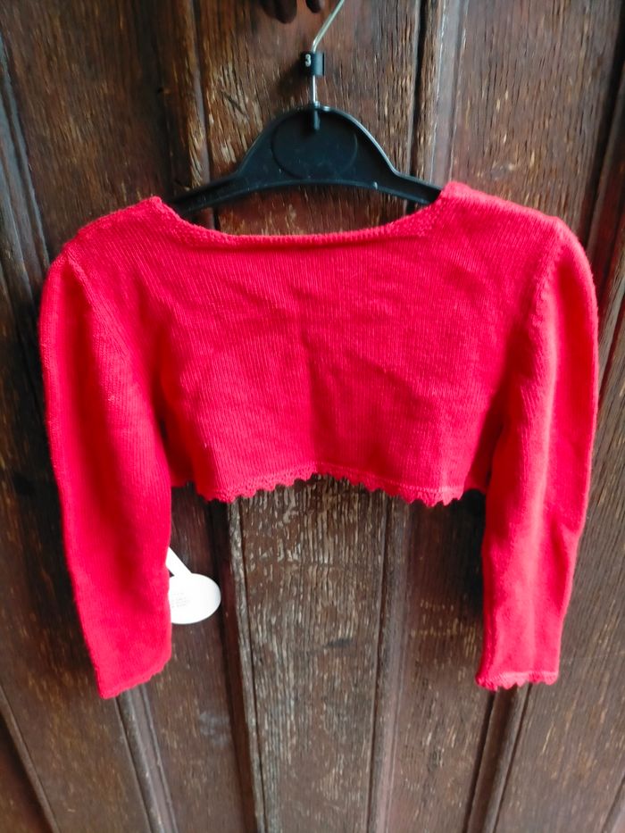 Boléro Sanmar neuf 4 ans - photo numéro 4