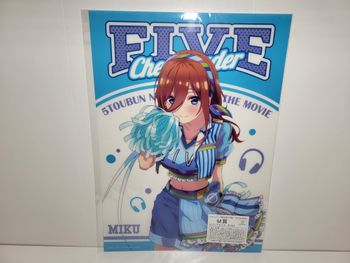 Affiche Poster The Quintessential Quintuplets Kuji Miku Akano 40x30 CM