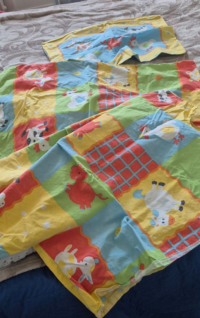 Lot draps lit bebe - photo numéro 2