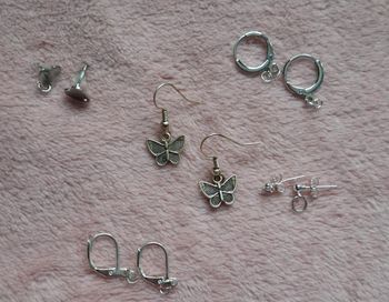 Boucles d'oreilles papillons