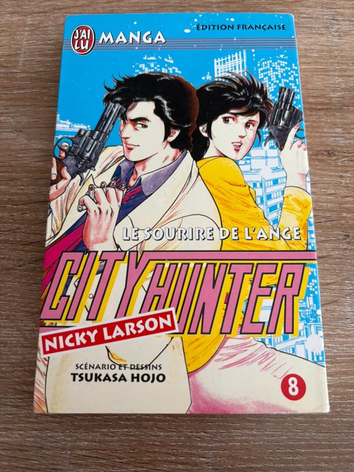 Manga city hunter tome 8 édition j’ai lu