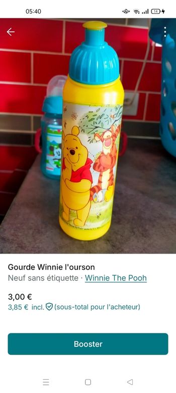 Gourde Winnie neuve