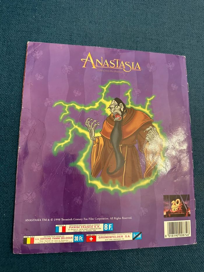 Album livre Panini complet stickers autocollants Princesse Anastasia Russie - photo numéro 2