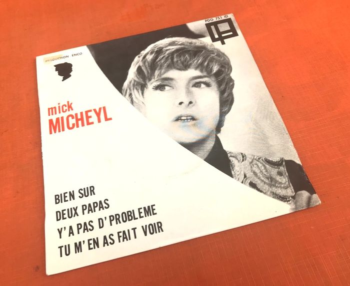 Vinyle 45 tours Mick Micheyl Tu m' en as fait voir PDG 751 ID - photo numéro 6