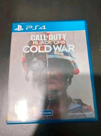 Jeux PS4 call  of duty  Black  ops cold  war