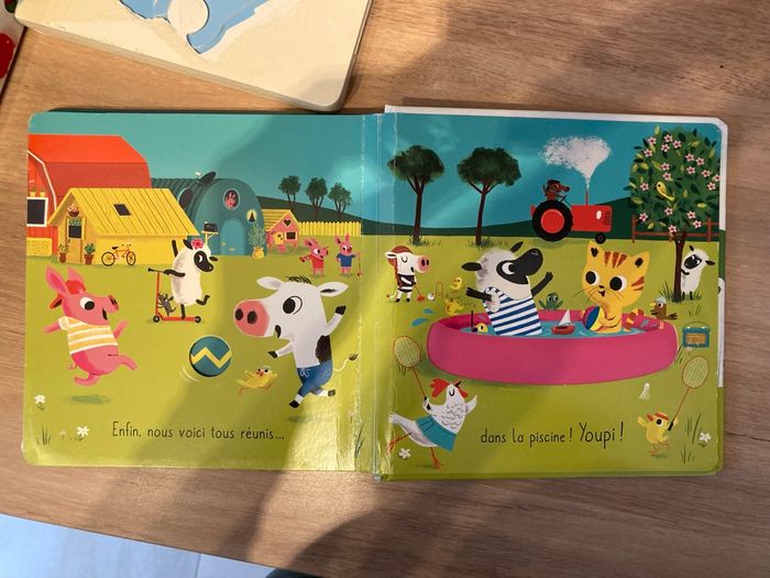 Livre à rabats « Bonjour ferme » - photo numéro 2