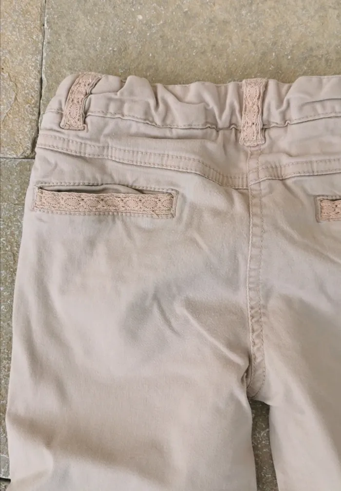 Pantalon beige Tex 5 ans - photo numéro 4
