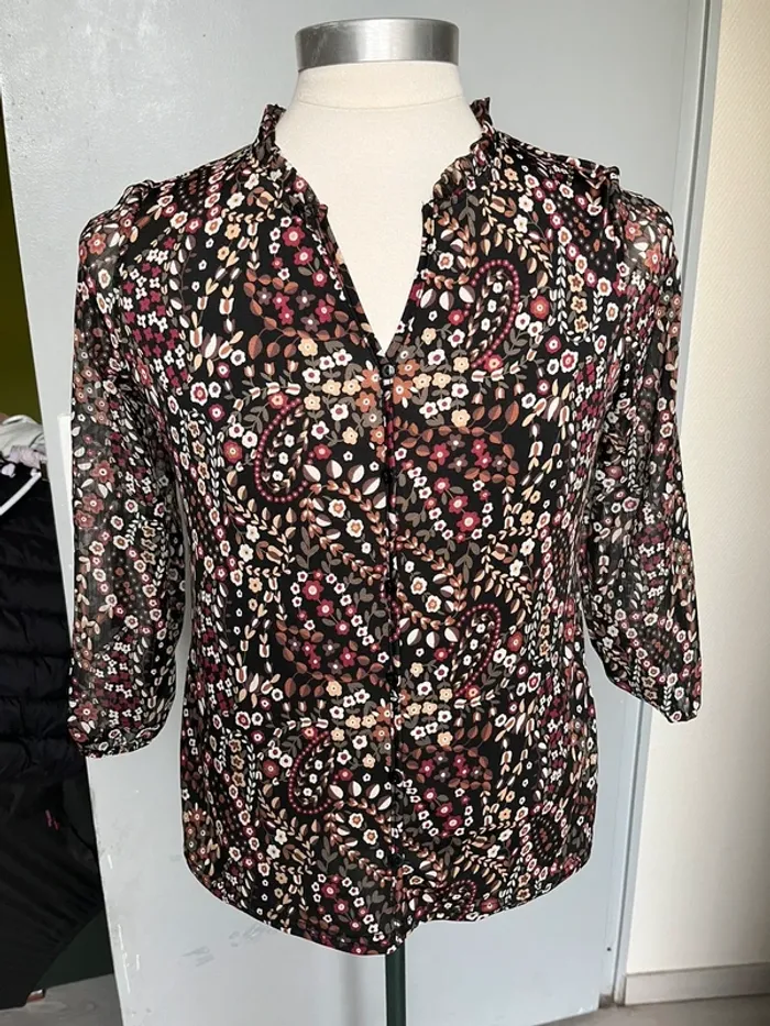 Blouse fleurie