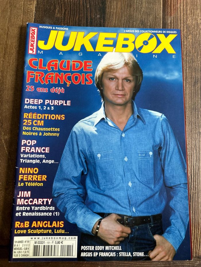 Revue jukebox magazine - 191 - mai 2003