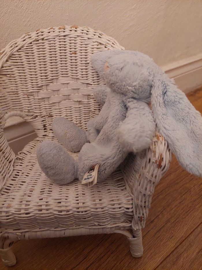 #P5 - Doudou lapin bleu Jellycat - photo numéro 3