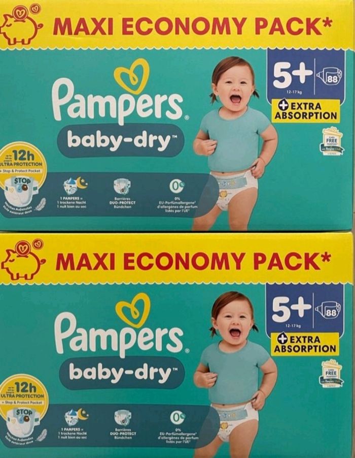 Pampers t5+ (2×88)