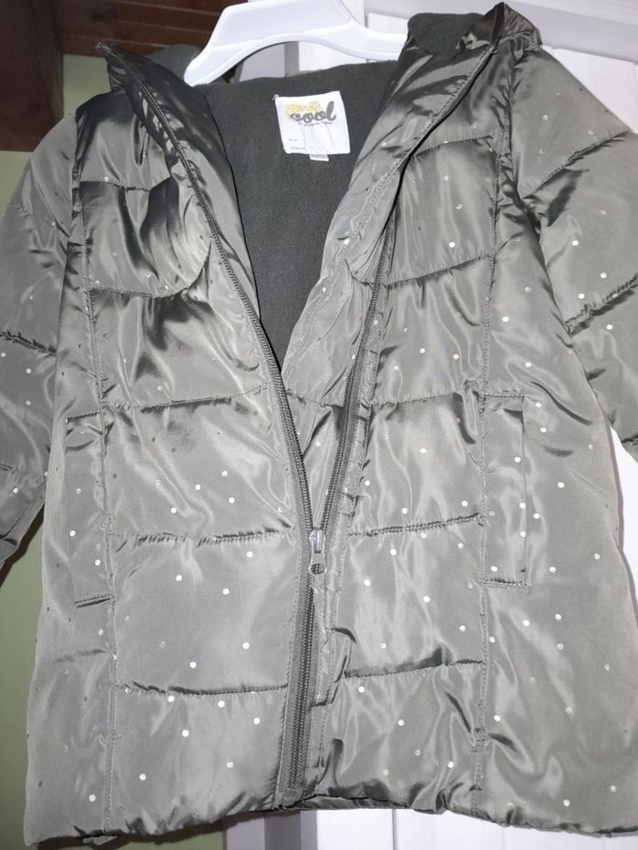 Manteau dou ble polaire fille - photo numéro 2