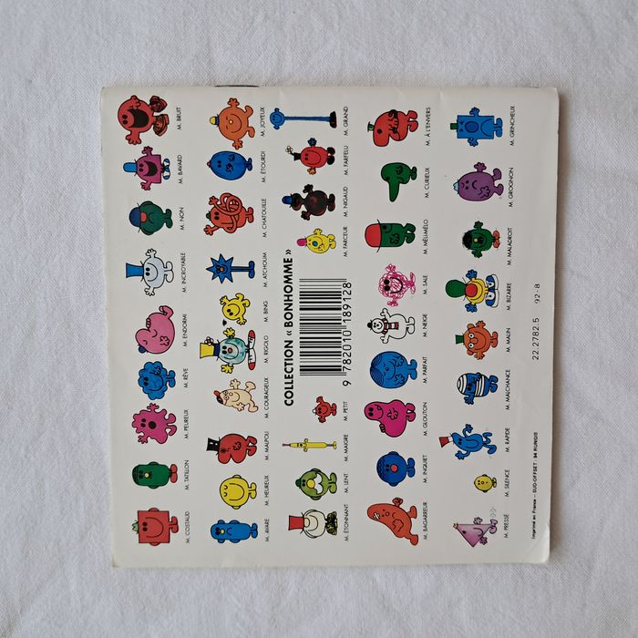 Livre Monsieur Courageux Roger Hargreaves Hachette 1992 - photo numéro 3