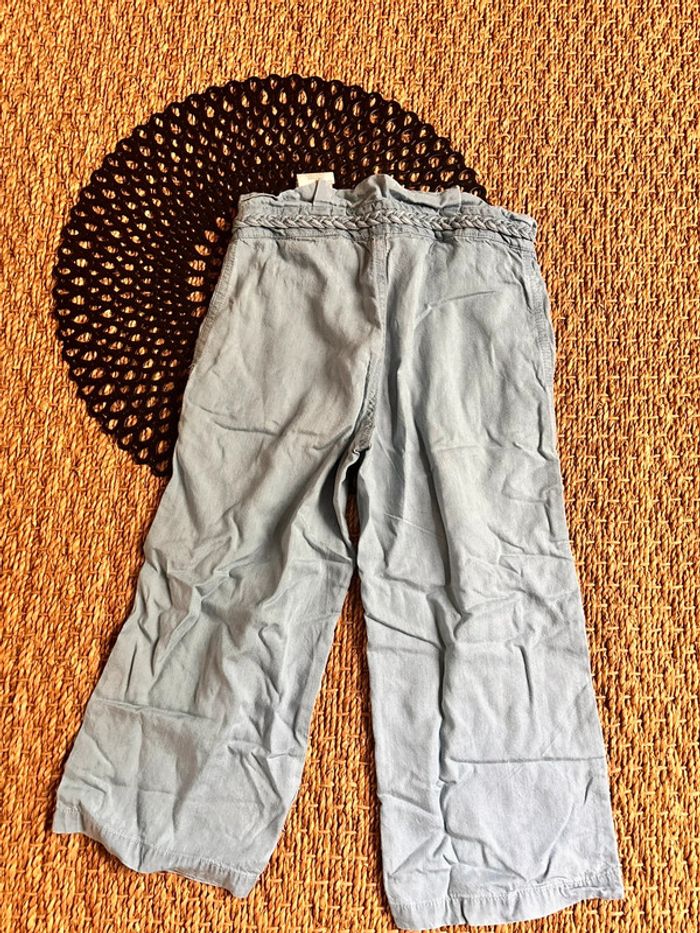 Pantalon fluide toile jean - photo numéro 2