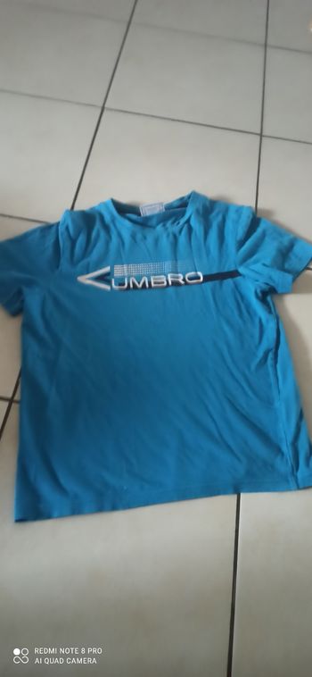 T shirt umbro 10 ans