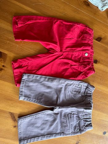 Lot de 2 pantalons fins
