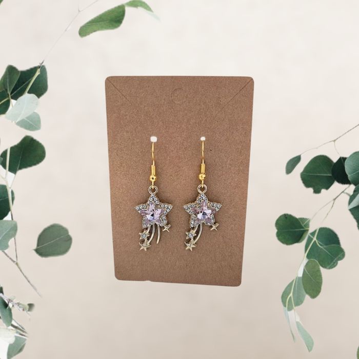 Boucles d'oreilles en alliage de zinc neuf 🍀