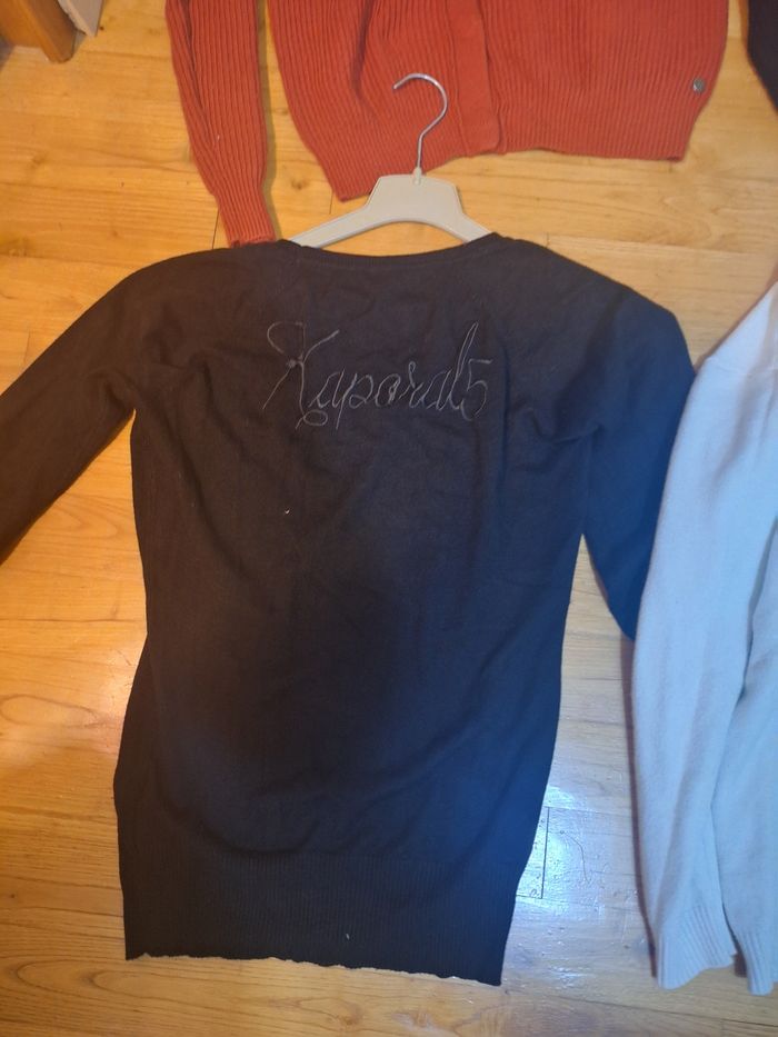 Lot 4 pulls femme dont un cardigan taille L - photo numéro 3