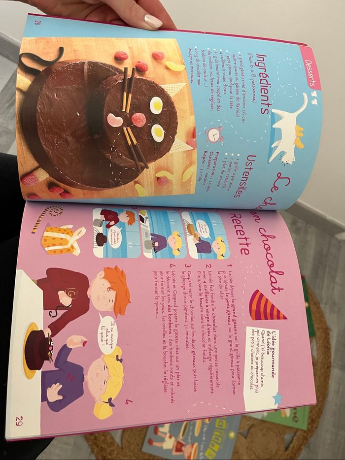 Lot de livres de cuisine pour enfants - photo numéro 3
