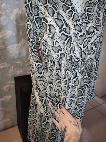 Robe serpent taille unique