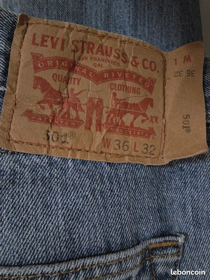 Jean Levis 42 501 w36 L32 - photo numéro 2