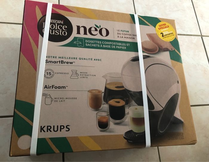 Machine à café KRUPS Nespresso Dolce Gusto Neo YY5499FD+ 60 dosettes  café Dolce gusto neufs ds emballage