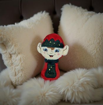 Très joli hochet Lutin de Noël
