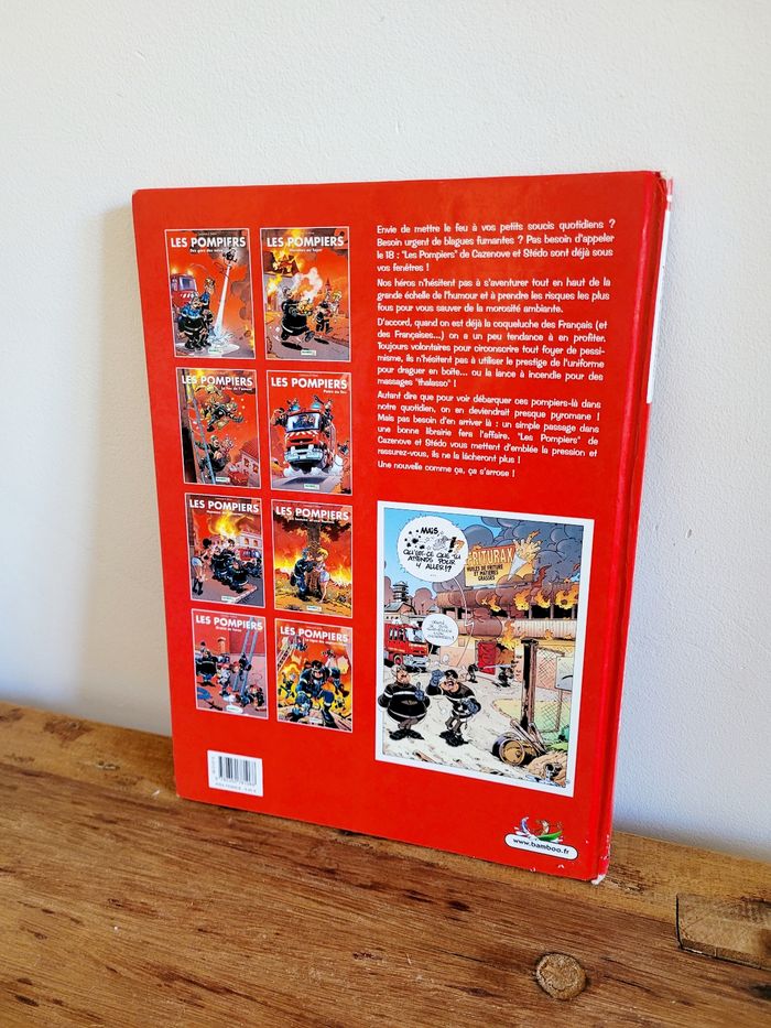 Livre Les Pompiers Hommes des casernes n°5 - photo numéro 2