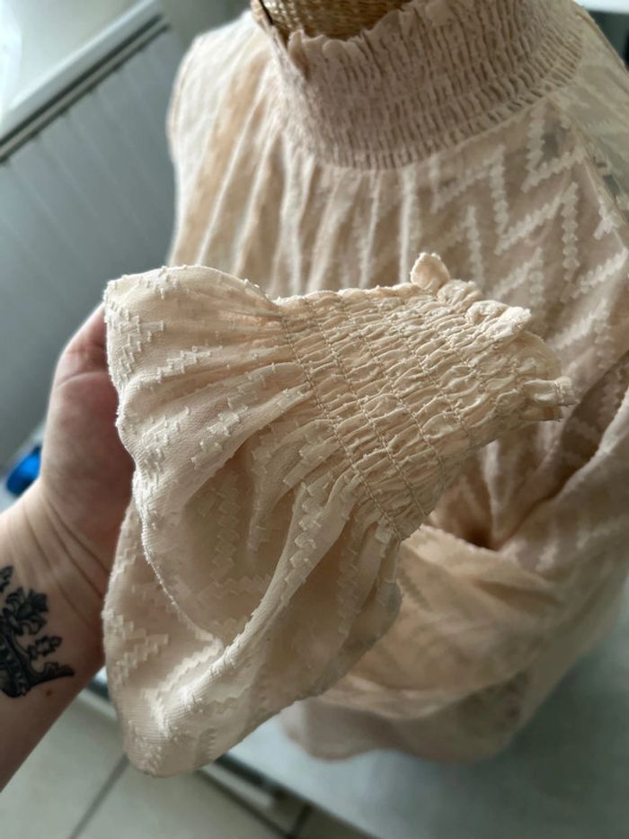 Blouse transparente tintoretto - photo numéro 3
