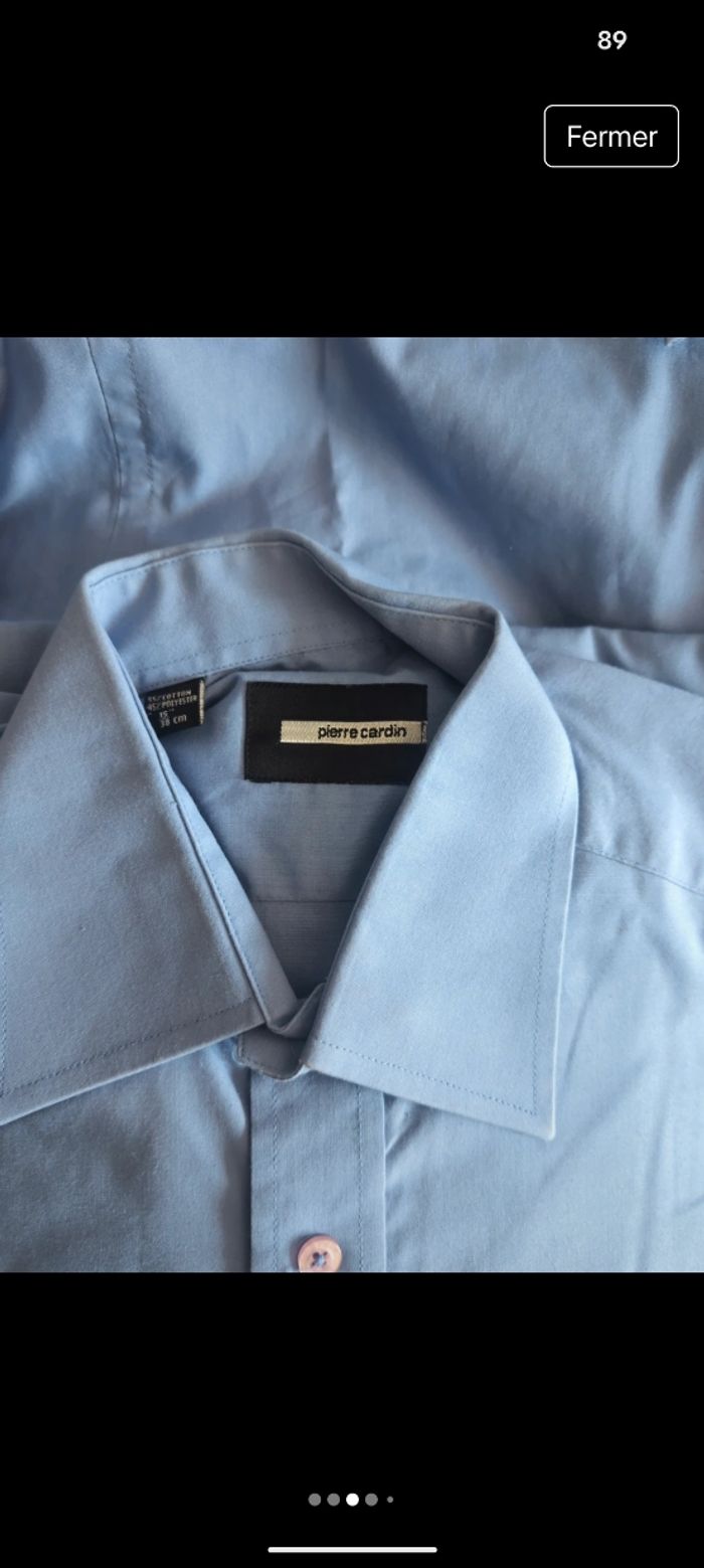 Lot de 2 chemises Pierre Cardin - photo numéro 3