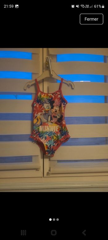 Maillot de bain minnie