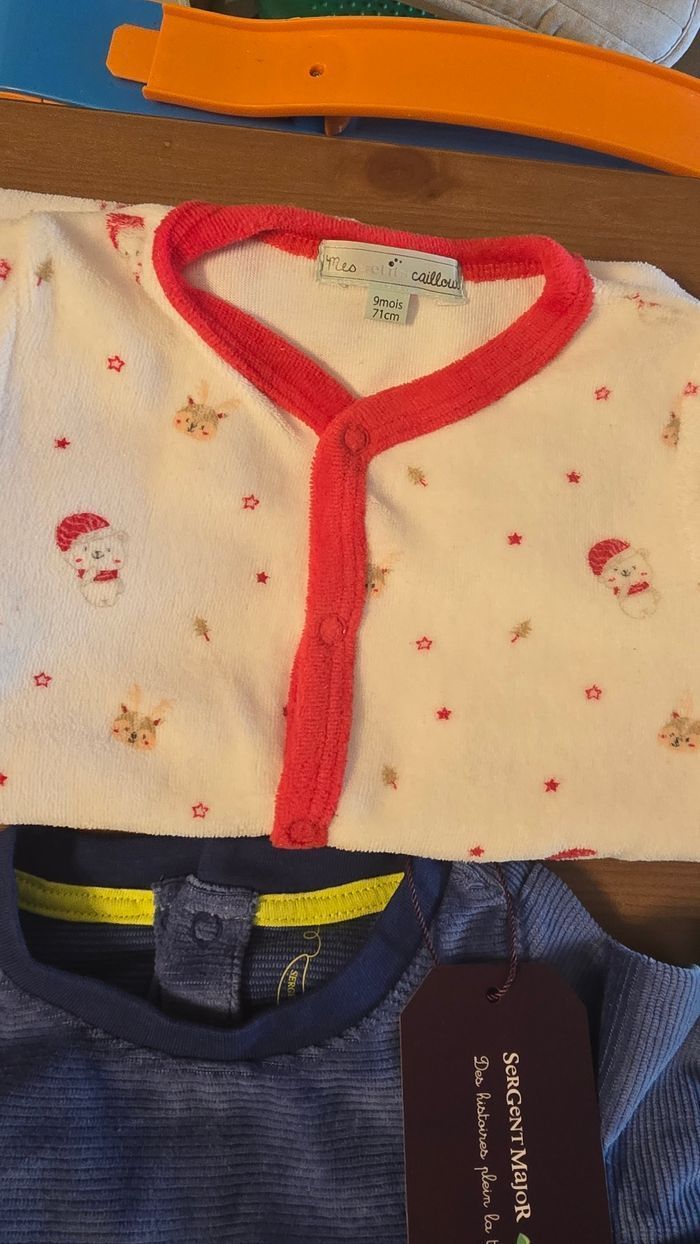 (Neufs non portés) 🤩🥰💙superbe lot pyjamas 9 mois garçon 🥰💙 - photo numéro 4
