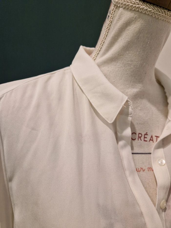 Blouse blanche Esmara_T.M/L - photo numéro 4