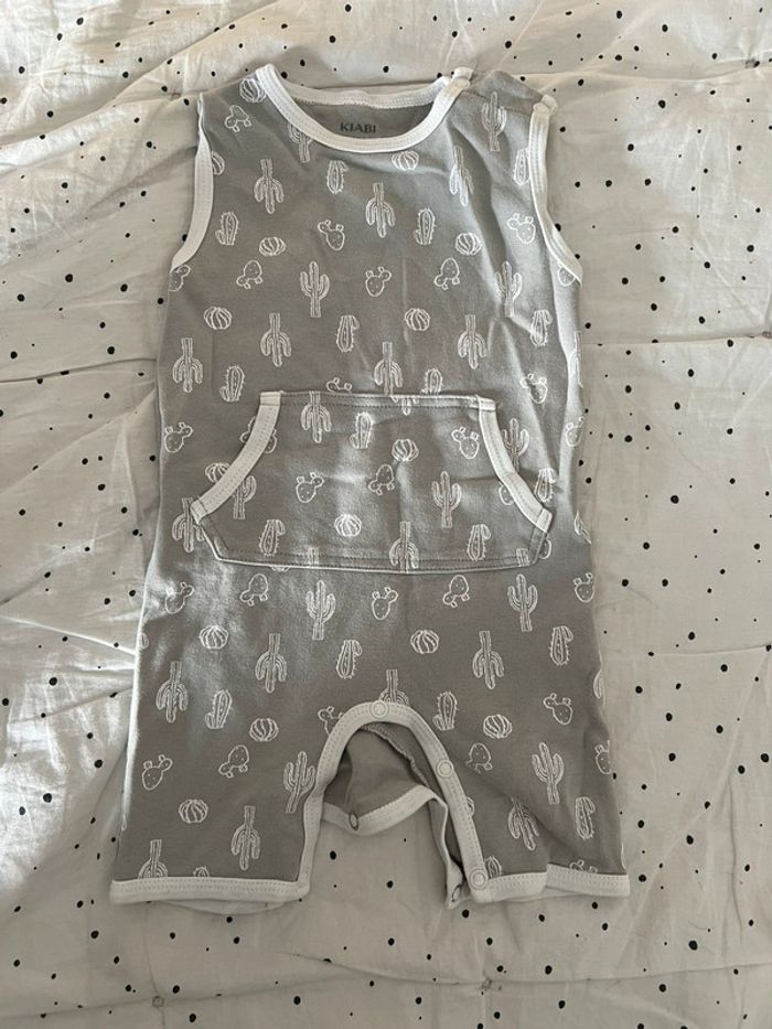 Barboteuse marcel short 6/9mois