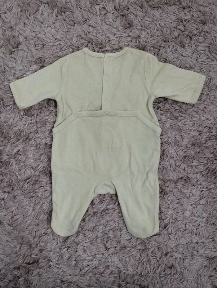 Pyjama 3 mois vert - photo numéro 4
