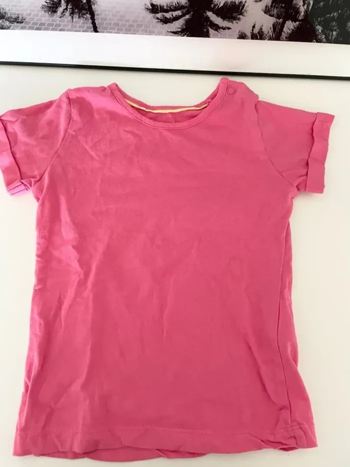T-shirt rose lupilu taille 80/92