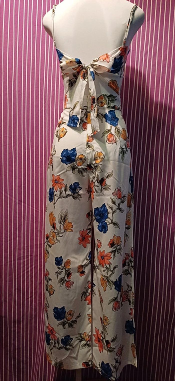 Combi-pantalons évasée dos nue🌈🤍 - photo numéro 6
