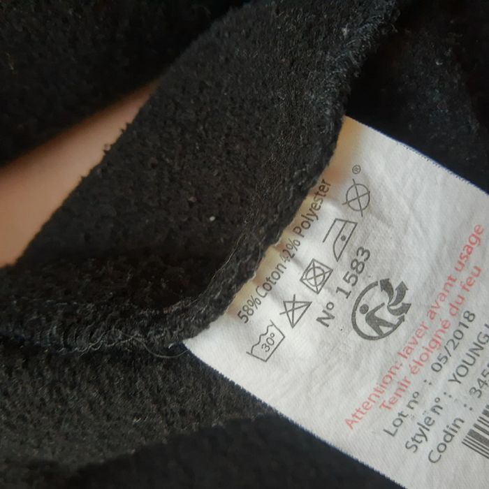 Sweat-shirt capuche noir et gris taille M Promise - photo numéro 5